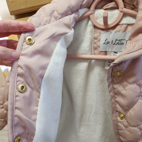 Liv & lottie pink with fur lining, 18 months - Picture 4 of 10